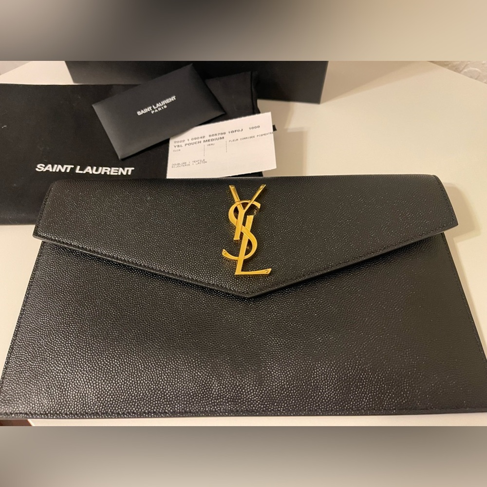 YSL clutch/pouch